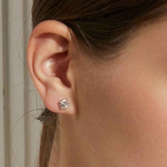 1 Carats Moissanite Stud Earrings- Ideal Gift For Her - Picture 4 of 4